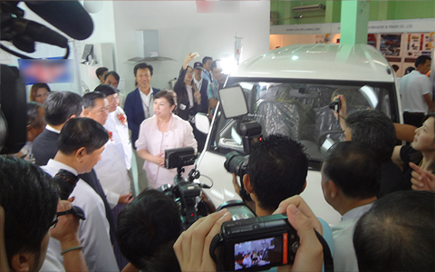 AUTO EXPO MYANMAR / 18 to 21-JULY-2014, TATMADAW HALL, YANGON, MYANMAR.