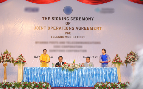 SIGNING CEREMONY / 16-JULY-2014, THINGAHA HOTEL, NAY PYI TAW, MYANMAR.