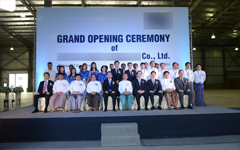 GRAND OPENING CEREMONY / 21-MARCH-2016, THILAWA, YANGON, MYANMAR.